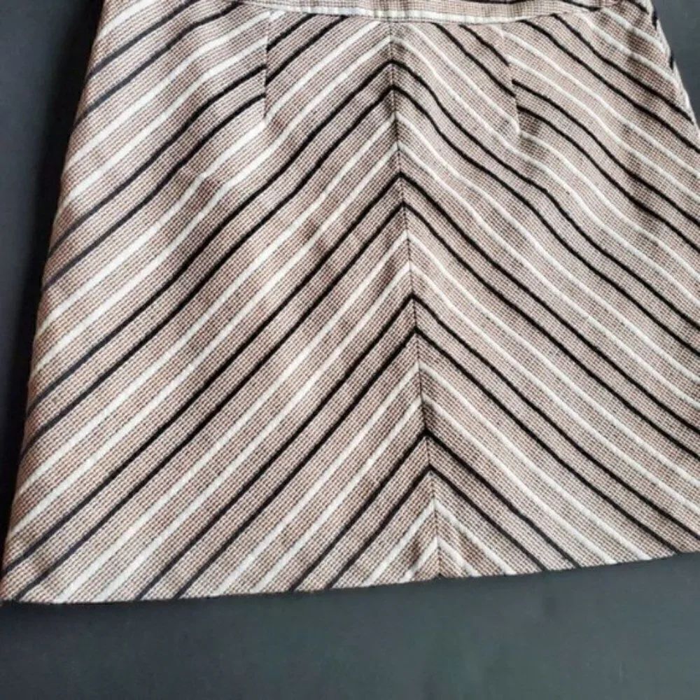 Loft Tweed Striped Skirt - Picture 5 of 9